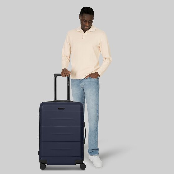 Police London 4 ruedas Trolley 64 cm Con fuelle expandible