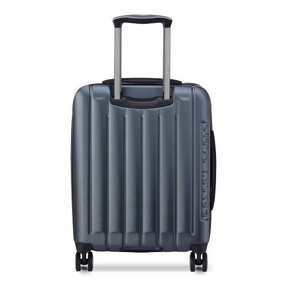 Delsey Paris Longitude 4 ruedas Carro de la cabina 55 cm con pliegue de expansión