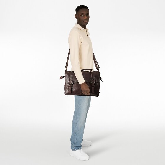 Harbour 2nd Cool Casual Maletín Mensajero Piel 36 cm Compartimento para el portátil