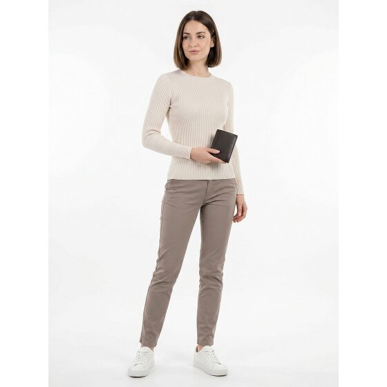 oxmox Leather Cartera Bloqueo RFID Piel natural 10 cm