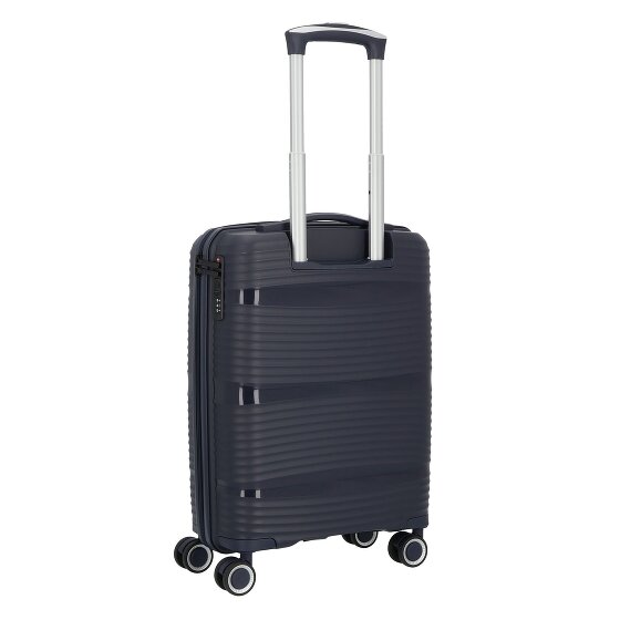 d&n Travel Line 4200 4 ruedas Carro de la cabina S 55 cm