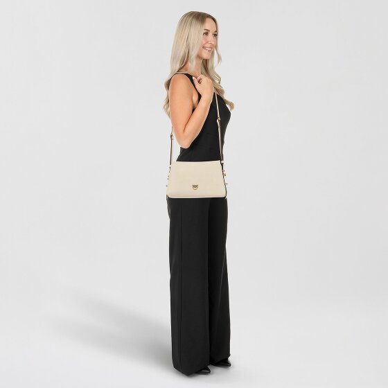 PINKO Triplet Bolsa de hombro Piel natural 26 cm