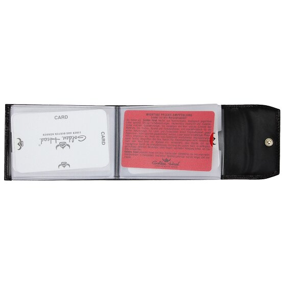 Golden Head Estuche para tarjetas de crédito Colorado RFID de cuero 7 cm