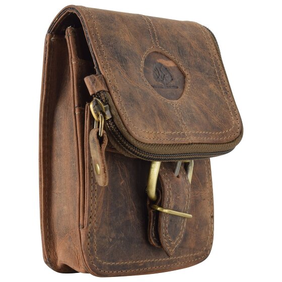 Greenburry Riñonera Vintage Piel 14,5 cm