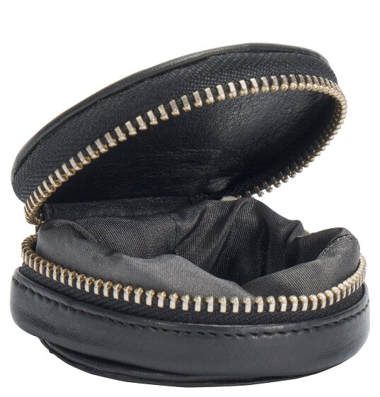 Voi Monedero Piel Ébano Suave 7 cm