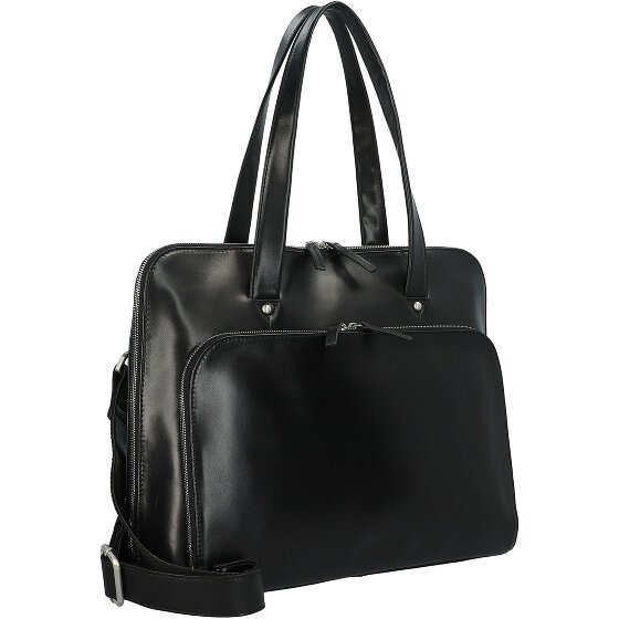 Leonhard Heyden Bolso bandolera Cambridge Piel 41 cm Compartimento para portátil