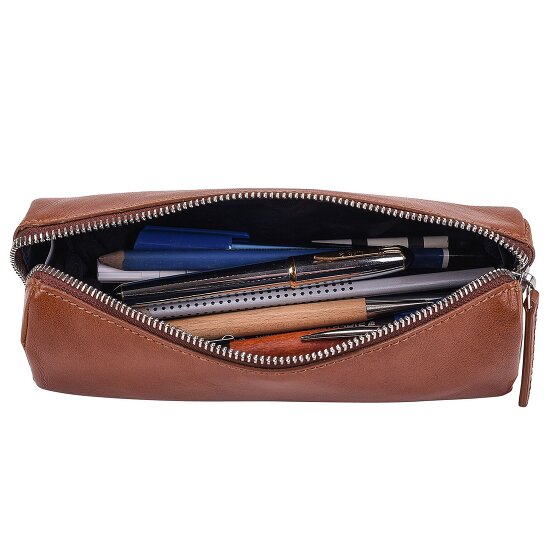 Leonhard Heyden Estuche para lápices Cambridge de cuero 20,5 cm