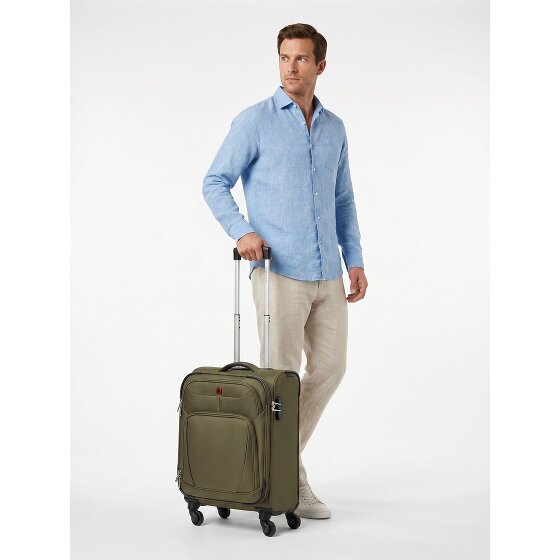 Wenger Beaumont 4 ruedas Carro de la cabina S 54 cm con pliegue de expansión