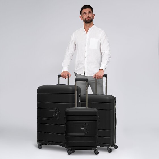 Redolz Essentials 11 3-SET 4 ruedas Juego de maletas 3 piezas