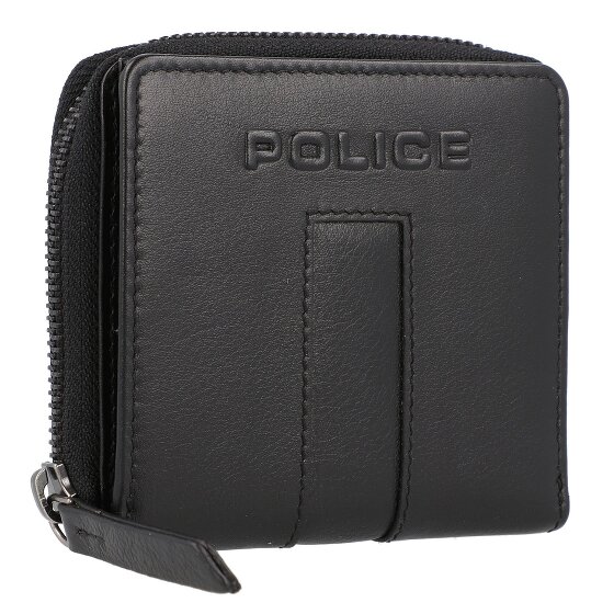 Police PT389-10368 Billetero de piel 12 cm