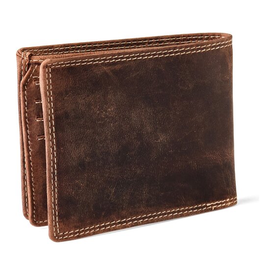 Jack Kinsky Baltimore 101 Cartera Protección RFID Piel 13 cm