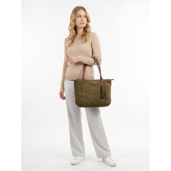 Harbour 2nd Sofia Bolsa de hombro Piel natural 38 cm