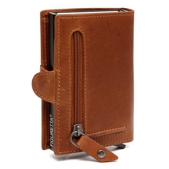 The Chesterfield Brand Lagos Estuche para tarjetas de crédito Protección RFID Piel 6.5 cm