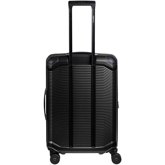 Travelite Millennium 4 ruedas Juego de maletas 3 piezas con pliegue de expansión