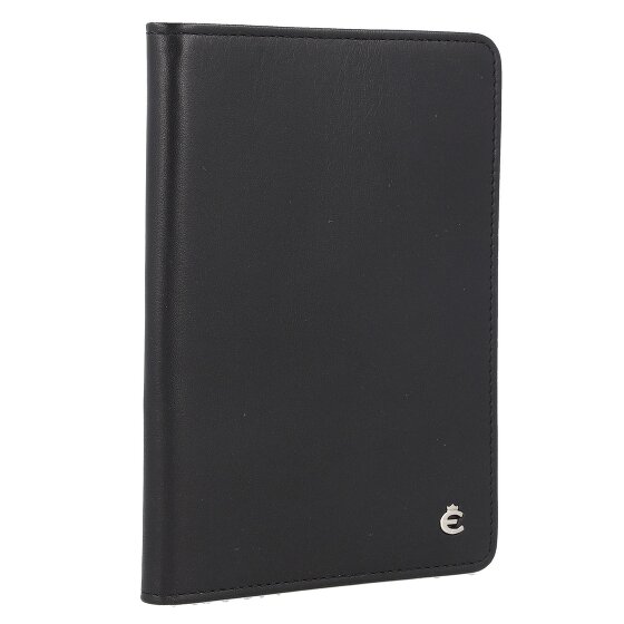 Esquire Estuche para pasaporte Harry de cuero RFID de 9,5 cm
