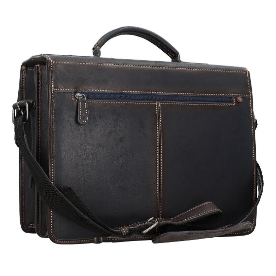 Greenburry Maletín de cuero 39 cm