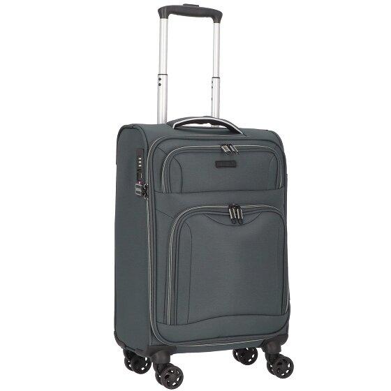d&n Travel Line 9204 4 ruedas Carro de la cabina 55 cm