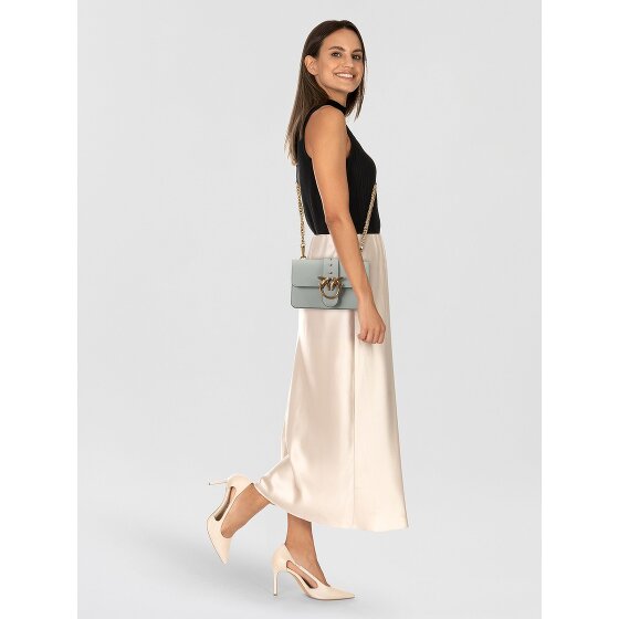 PINKO Love One Bolsa de hombro Piel 21 cm