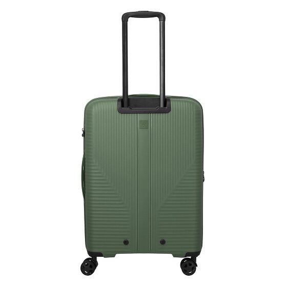 Travelite Air Stripe 4 ruedas Juego de maletas 3 piezas con pliegue de expansión