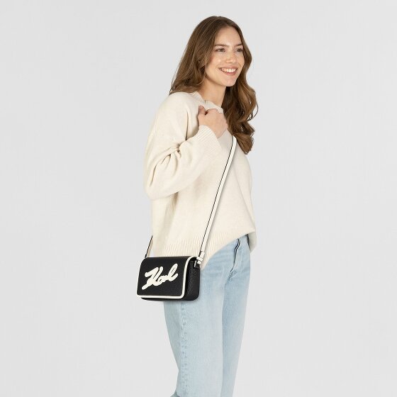 Karl Lagerfeld Skuare Bolsa de hombro 22 cm