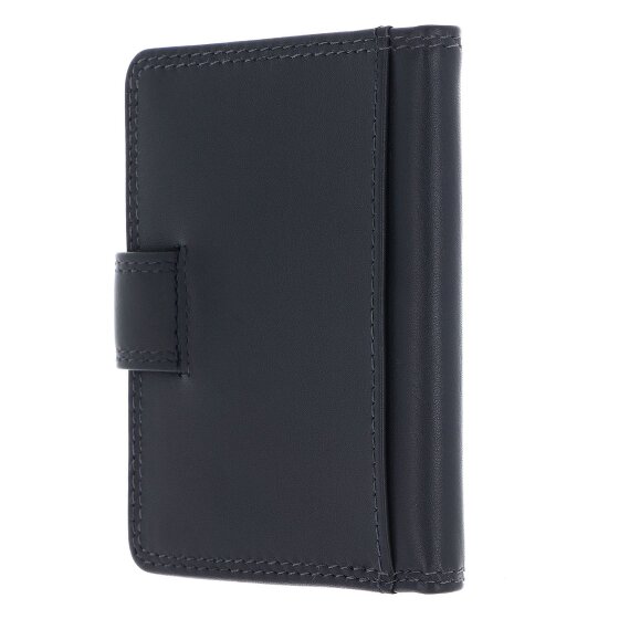 Golden Head Polo Estuche para tarjetas de crédito Bloqueo RFID Piel natural 8 cm