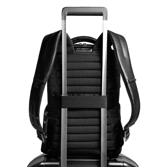 Piquadro Philip Mochila de día Piel 40 cm Compartimento para el portátil