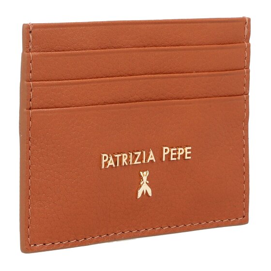 Patrizia Pepe Estuche para tarjetas de crédito de cuero de 10,5 cm