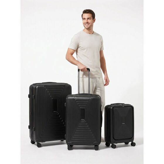 Redolz Essentials 14 4 ruedas Set de maletas 3 piezas Con fuelle expandible