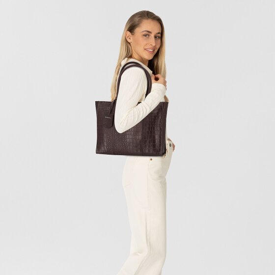 Burkely Cool Colbie Bolsa de compras Piel natural 35 cm Compartimento para laptop