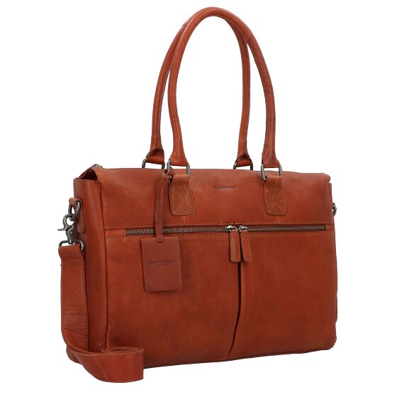Burkely Bolsa de hombro Antique Avery Piel 37 cm Compartimento para portátil