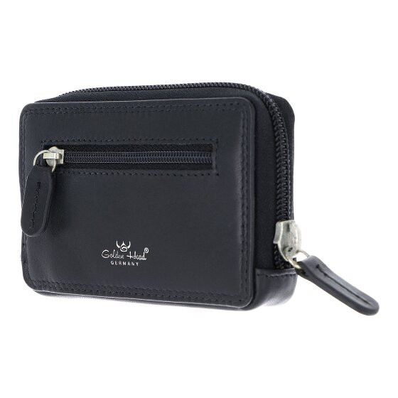Golden Head Polo Cartera de llaves Piel natural 11 cm