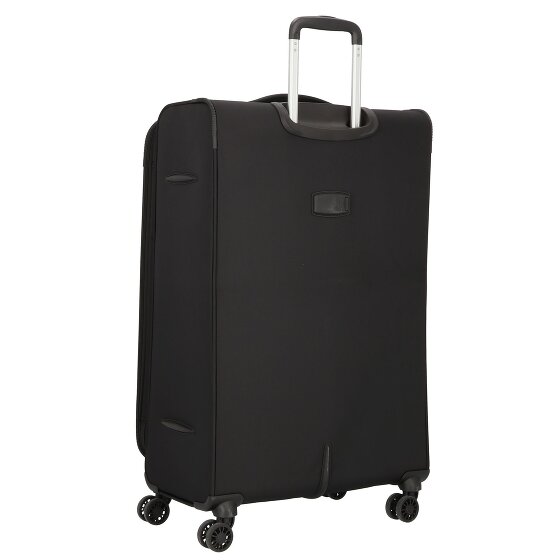 d&n Travel Line 9504 4 ruedas Carrito L 76 cm con pliegue de expansión