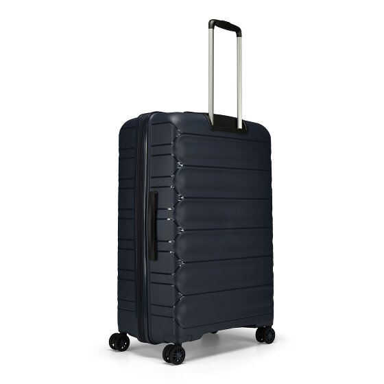d&n Travel Line 4700 4 ruedas Carrito 78 cm con pliegue de expansión