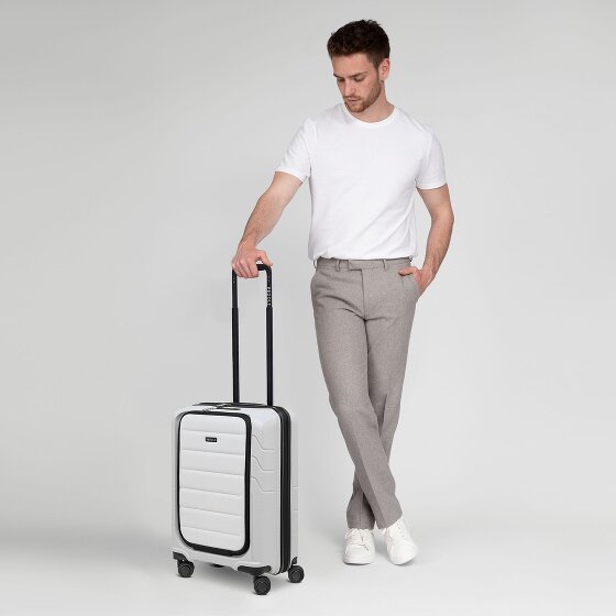 Redolz Trolley de cabina Essentials 17 de 4 ruedas Compartimento para portátil con bolsillo blando de 55 cm