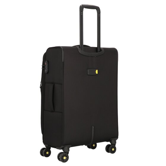 d&n Travel Line 9704 4 ruedas Juego de maletas 3 piezas con pliegue de expansión