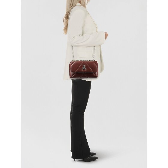 Patrizia Pepe Bolso de cuero acolchado Fly 25 cm