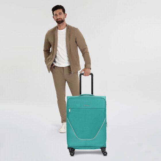 Stratic taska Trolley de 4 ruedas M 65 cm con pliegue extensible