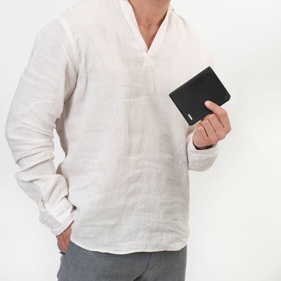 Redolz Cartera Leather Essentials HF de piel RFID desplegable de 9,5 cm