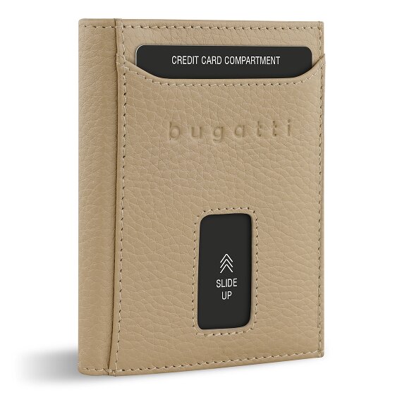 bugatti Secure Slim Cartera Protección RFID Piel 8 cm