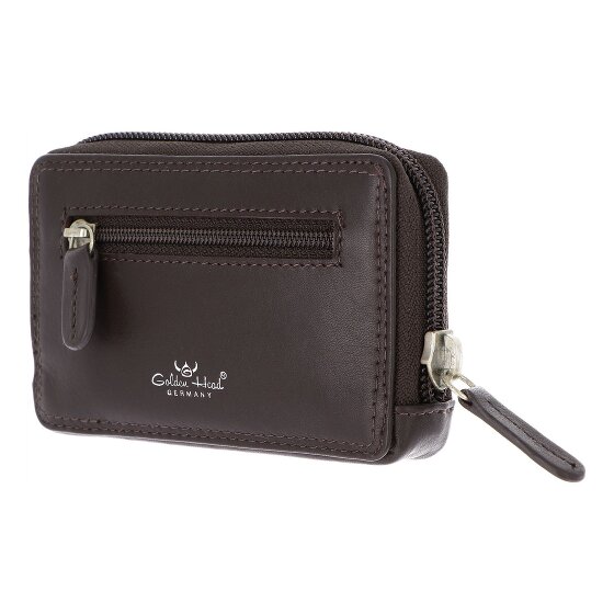 Golden Head Polo Cartera de llaves Piel natural 11 cm