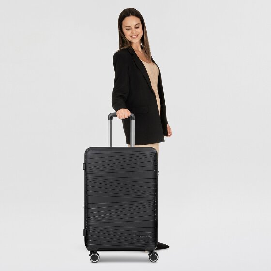 Franky Dallas 3.0 Trolley de 4 ruedas M 65 cm con plegado extensible