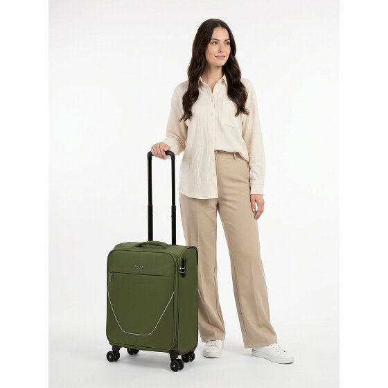 Stratic taska 4 ruedas Maletas de cabina S 55 cm Con asa expansible