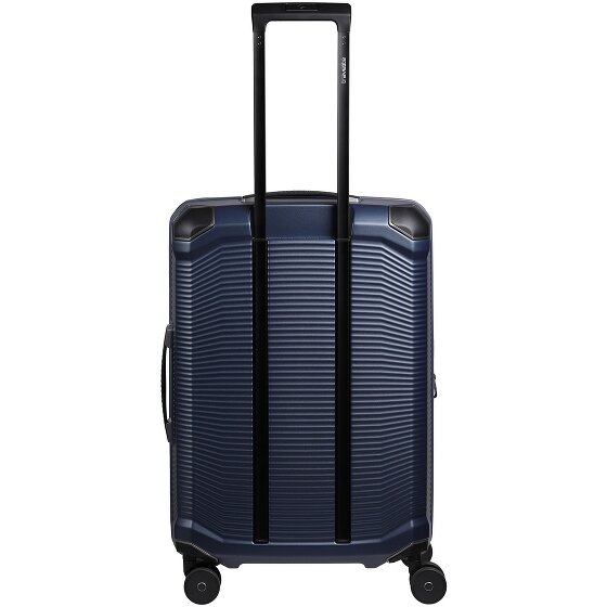 Travelite Millennium 4 ruedas Juego de maletas 3 piezas con pliegue de expansión