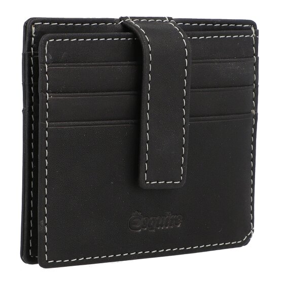 Esquire Funda para tarjetas de crédito Oslo Dallas de cuero RFID 9,5 cm