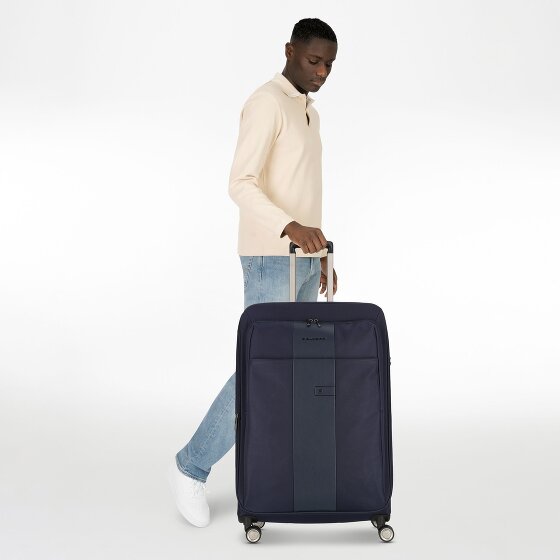 Piquadro Brief 4 ruedas Carrito 78 cm con pliegue de expansión