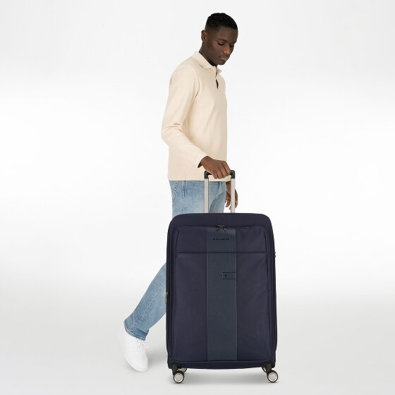 Piquadro Brief 4 ruedas Carrito 78 cm con pliegue de expansión