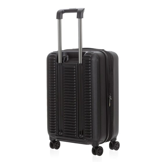 Mandarina Duck Tank Case 4 ruedas Trolley de cabina S 55 cm Con fuelle expandible