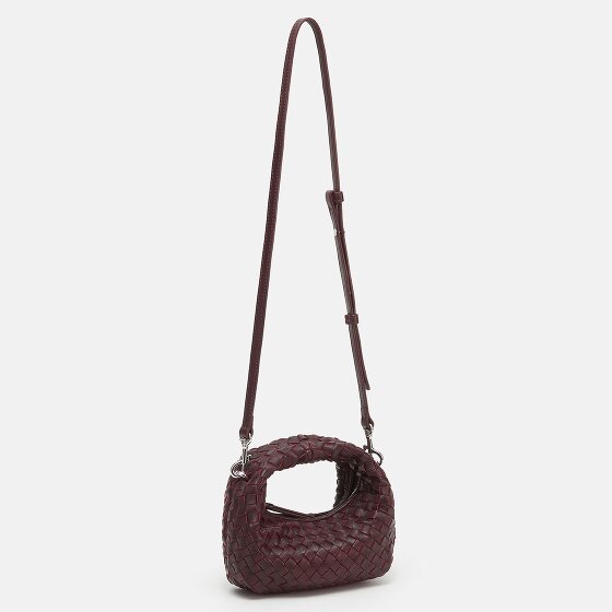 LES VISIONNAIRES Greta Micro weave Bolso Piel 20 cm