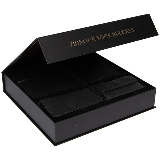 The Chesterfield Brand Set de regalo de 4 carteras de piel de 12 cm