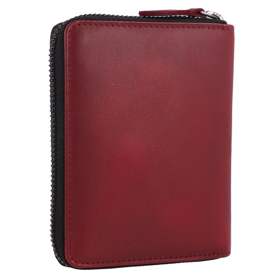Greenburry Destressed Cartera Protección RFID Piel 13 cm